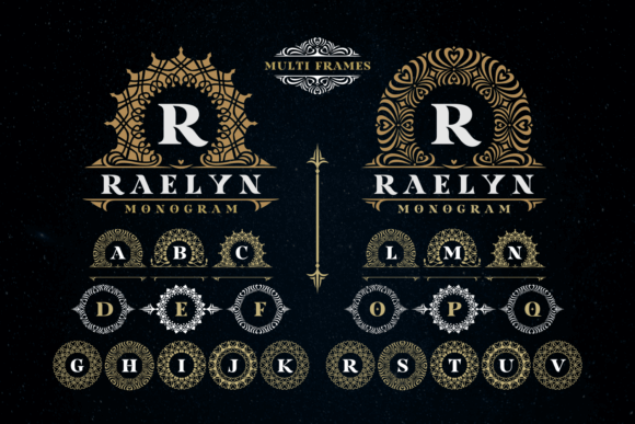 Raelyn Monogram Font