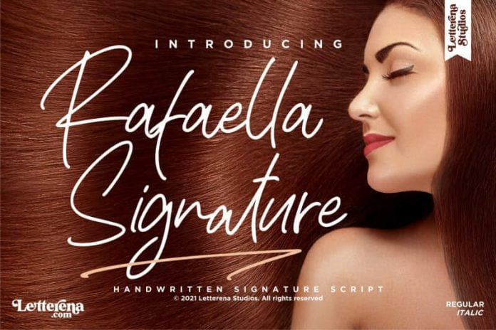 Rafaella Signature Font
