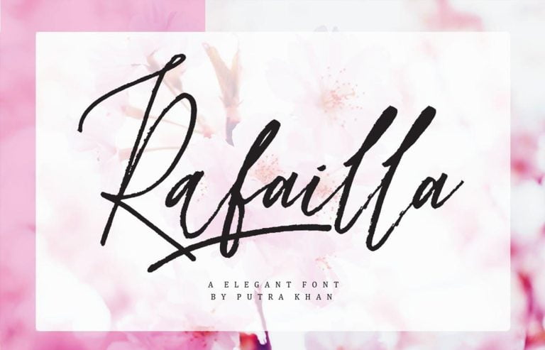 Rafailla Font Free Download