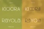 Rafflesia Font