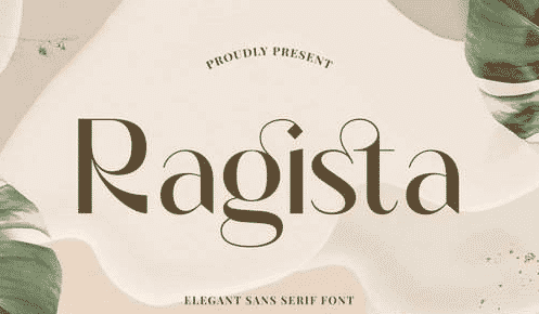 Ragista - Elegant Display Sans Serif