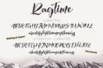Ragtime Brush Font