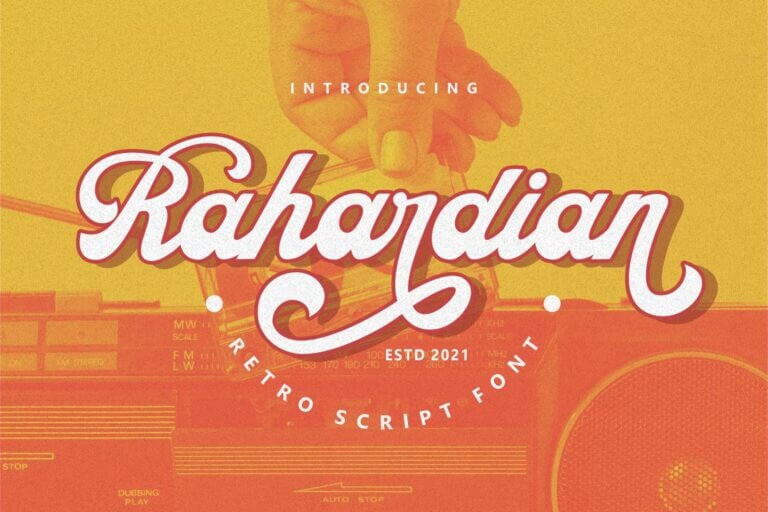 Rahardian Font