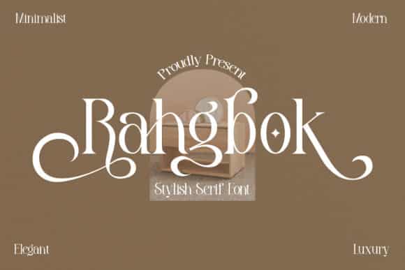 Rahgbok Font