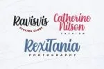 Rail Brush Font