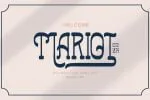 Railway Retro Typeface
