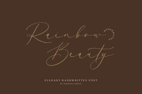 Rainbow Beauty Font Rainbow Beauty Font