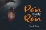 Rainly - Brush & SVG Font