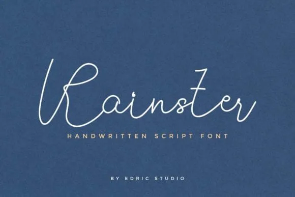 Rainster Font