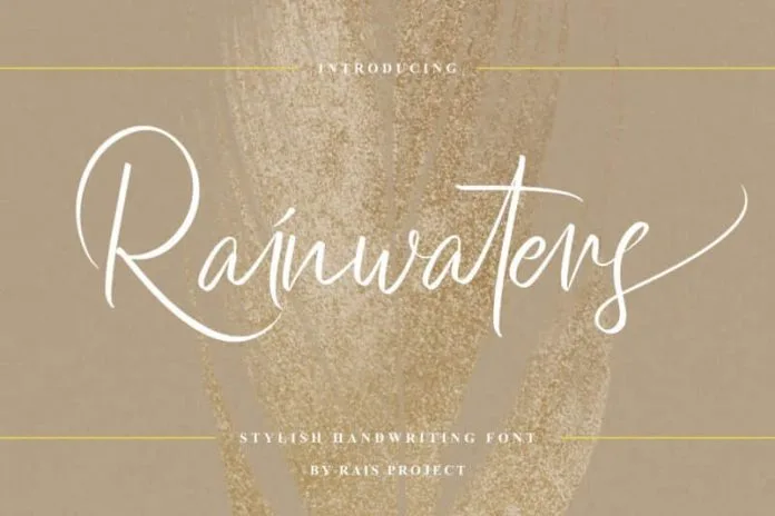 Rainwaters Font