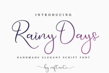 Rainy Days Font