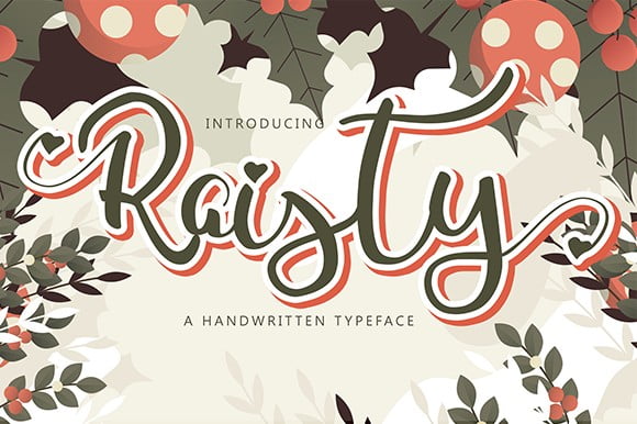 Raisty Font