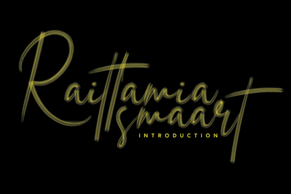 Raittamia Smaart Font