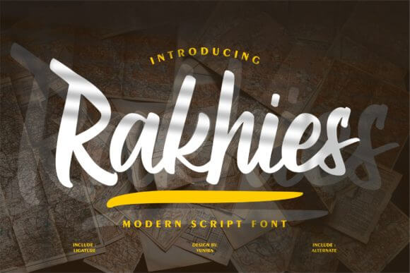 Rakhies Font