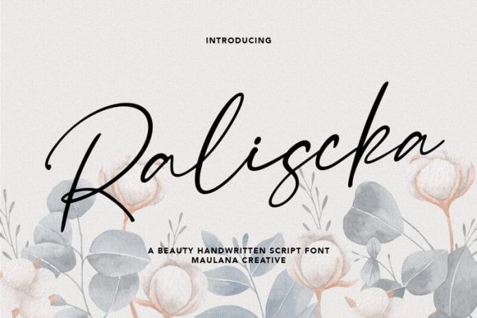 Raliscka Handwritten Script Font
