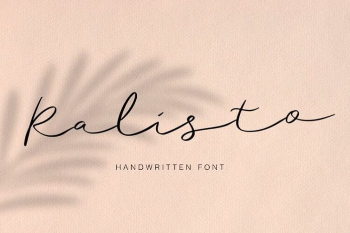 Ralisto Handwritten