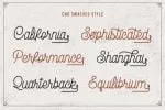 Rampage Monoline Script