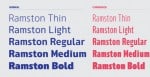 Ramston Font