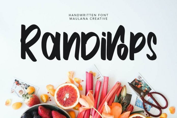 Randirops Handwritten Font