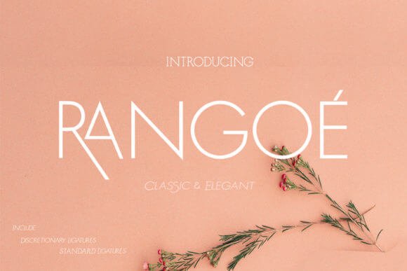 Rangoe Font