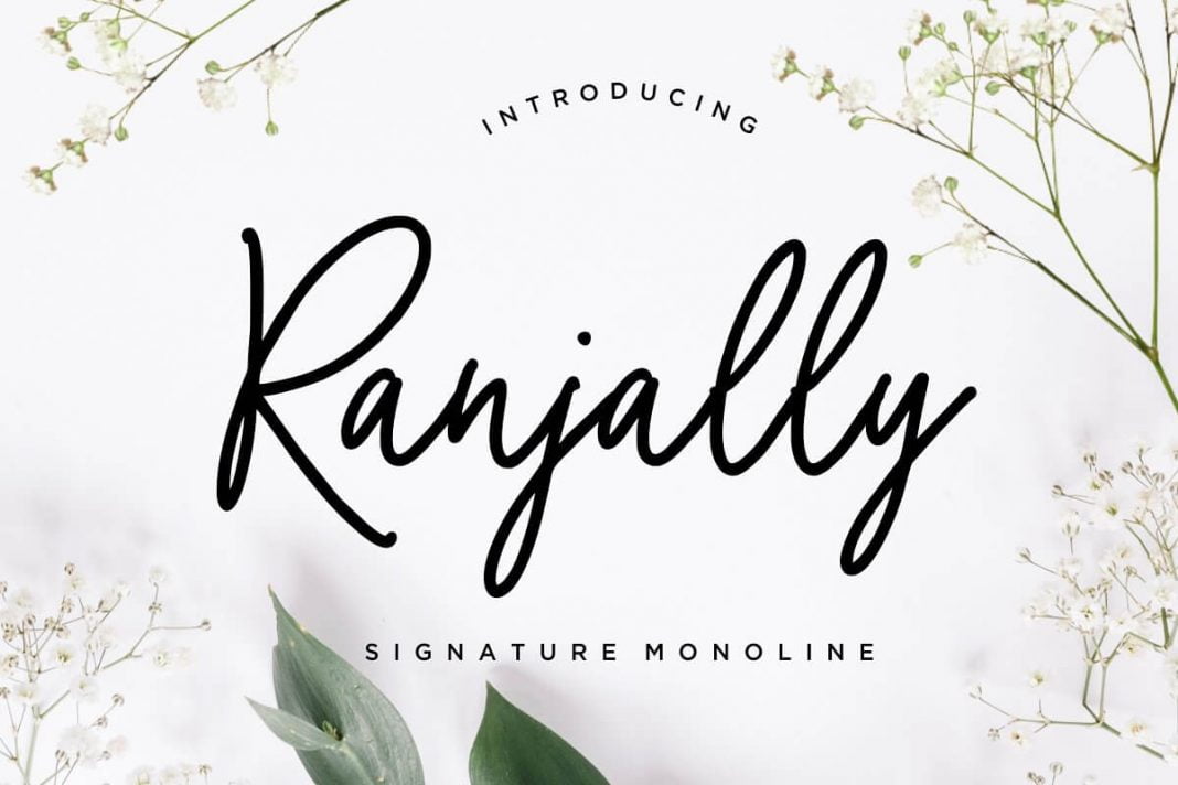 Ranjally Monoline Signature