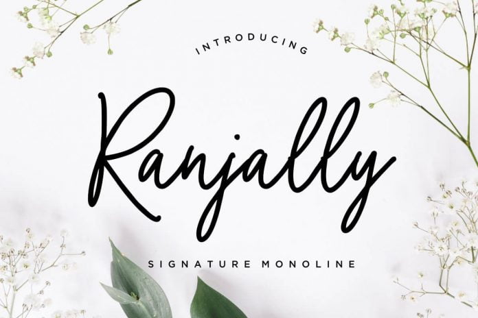 Ranjally Monoline Signature
