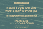 Ranked Script Font
