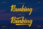 Ranking Font