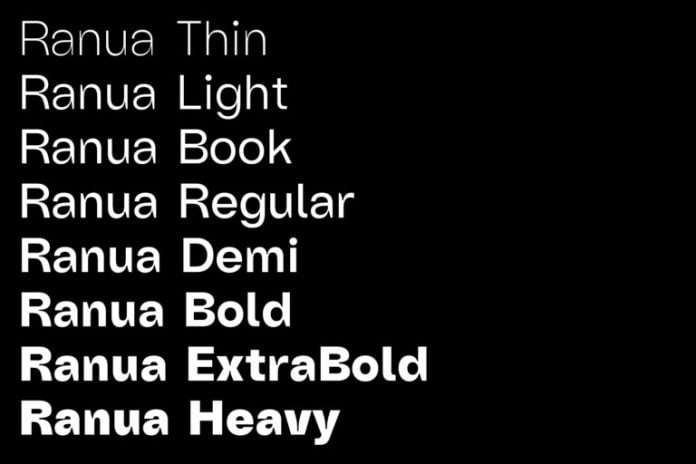 Ranua Typeface Font