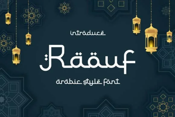 Raouf Font Raouf Font