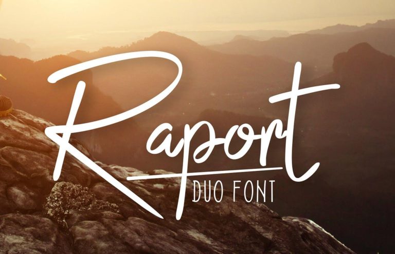 Raport Duo Font Free Download