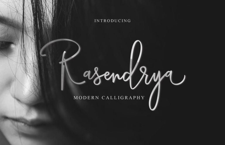 Rasendrya Script Font Free Download