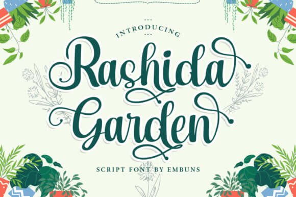 Rashida Garden Font