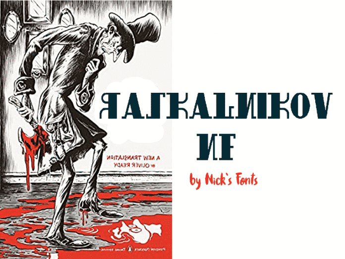 Raskalnikov NF Font