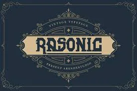 Rasonic Stunning Display Fonts