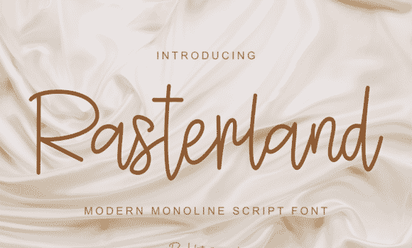 Rasterland Font