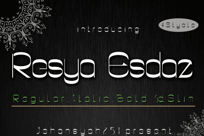 Rasya Esdaz Font