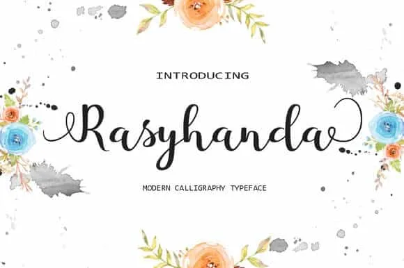 Rasyhanda Font