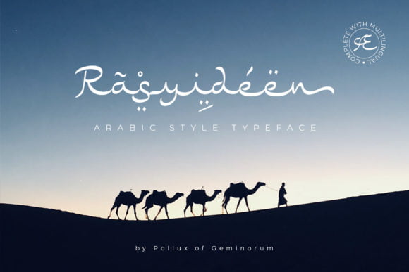 Rasyideen Font