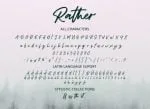 Rather Font