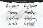 Rattnugidari - Brush Script Font