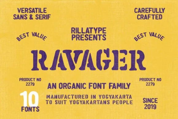 Ravager Font