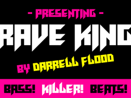 Rave King Font