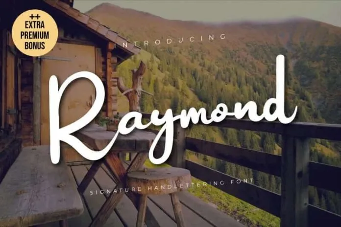 Raymond Script Font