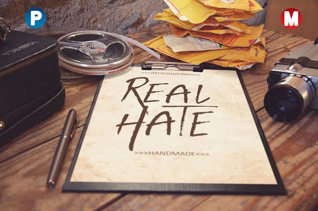 Real Hate Font