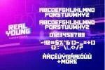 Real Young font