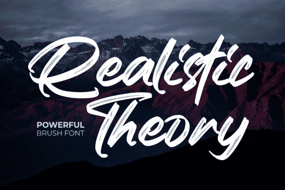 Realistic Theory Font