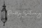 Really Saturday Font