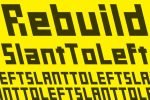 Rebuild Font
