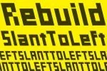 Rebuild Font